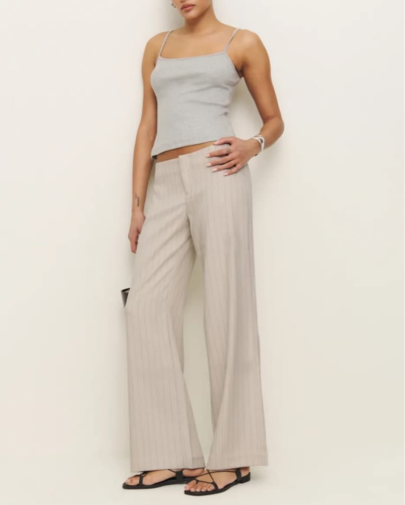 Reformation Vida Low Rise Pants LONG - Image 1