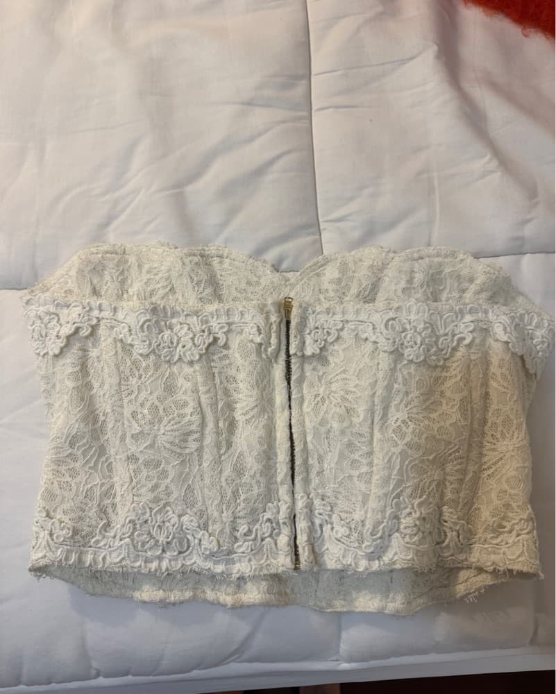 Armo Lace Bustier Top - Image 3