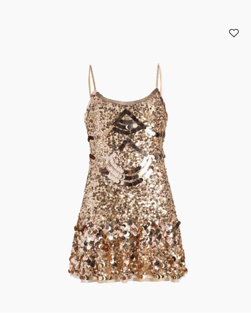 Love Shack Fancy Liria Sequined Sleevele - Image 2