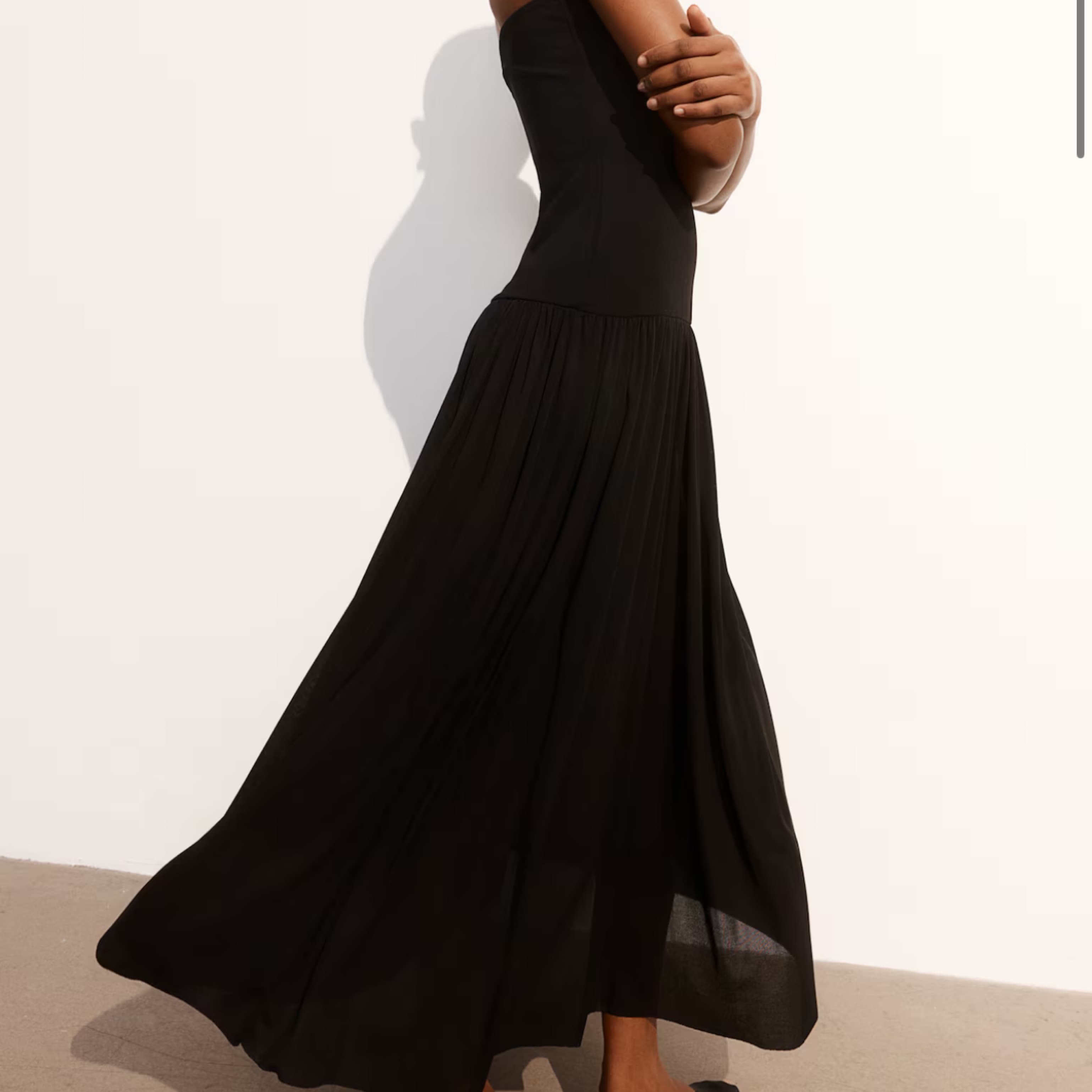 Dropwaist Bandeau Dress - Image 1