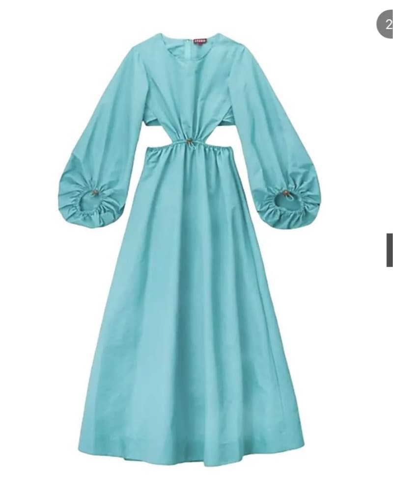 STAUD- Blue Maxi Dress - Image 1