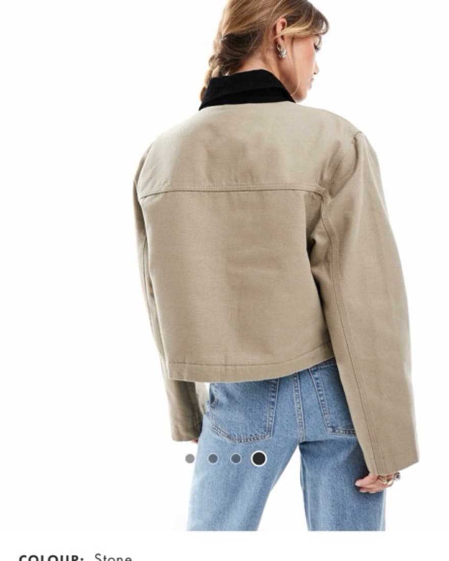 Barn Jacket (Light Brown/Stone) - Image 3
