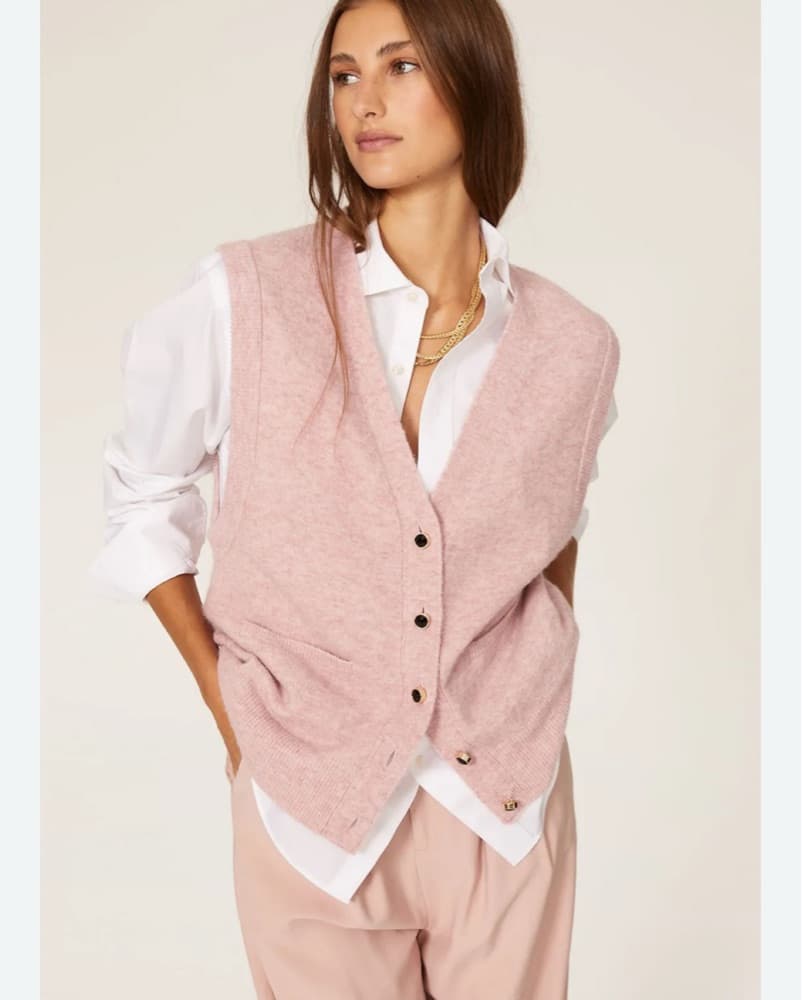 Cozy Soft Knit Vest - Image 1