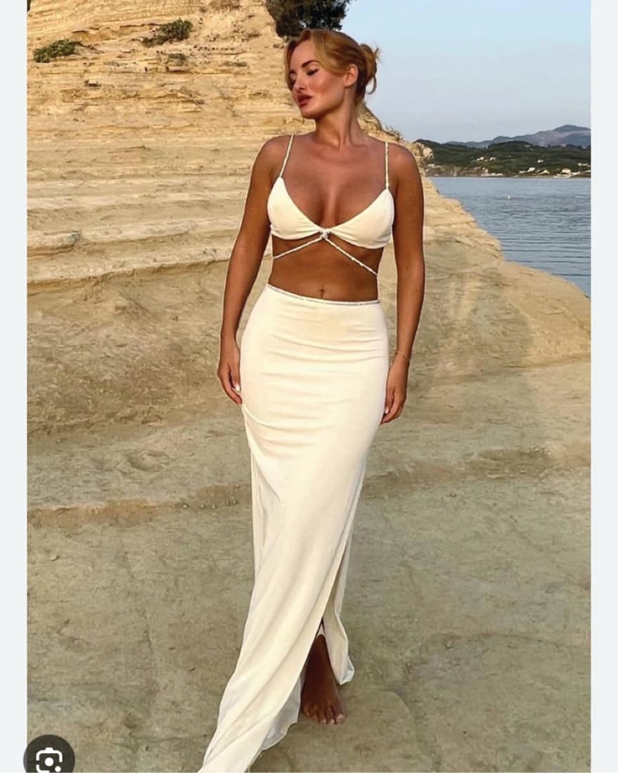 Meshki Sweeney Diamente Bralette set - Image 1