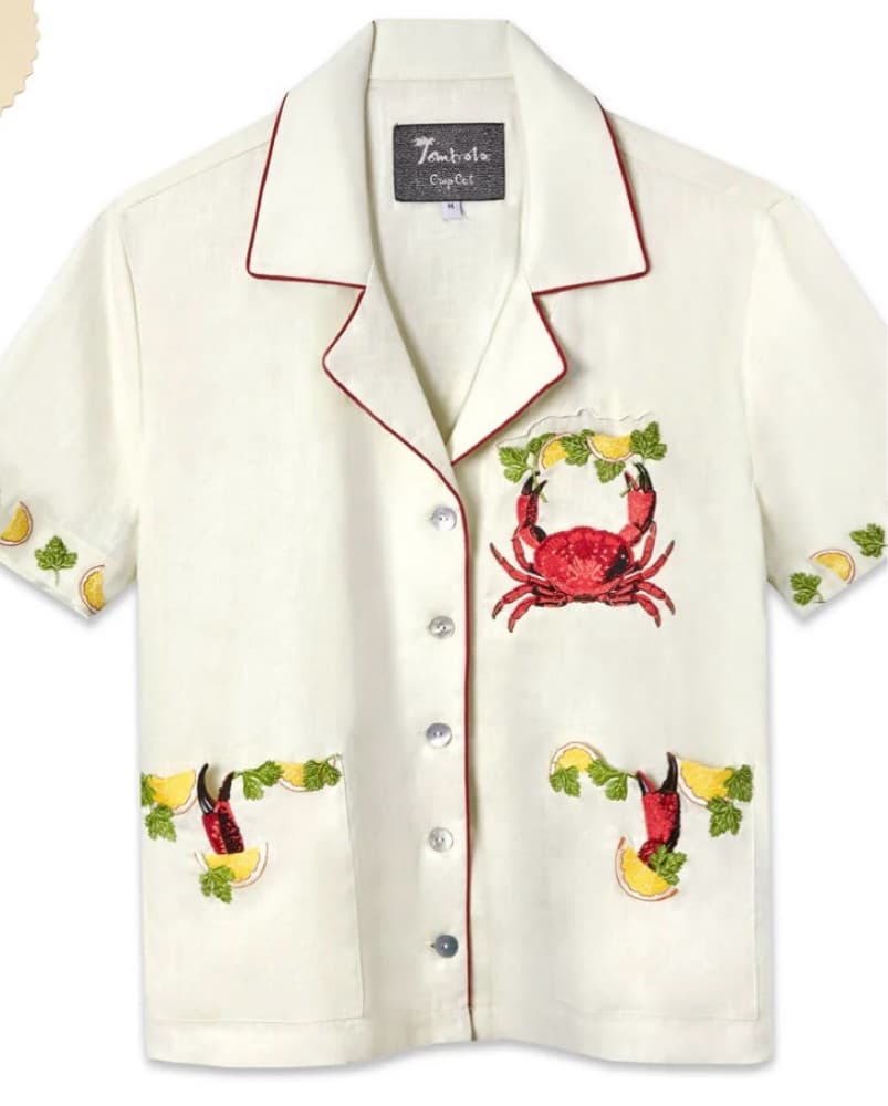 Tombolo Linen Shirt And Shorts Set - Image 3