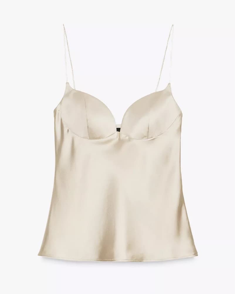 Elegant Satin Camisole Top - Image 4