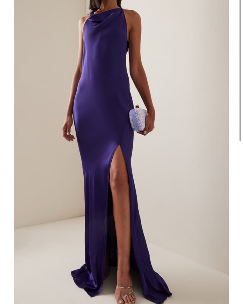 Purple Maxi Dress - Image 1