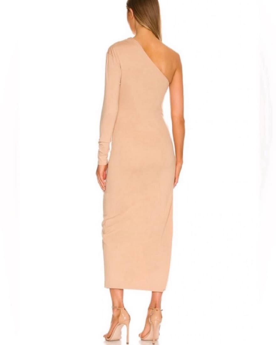 Revolve Beige Gown XXS - Image 2