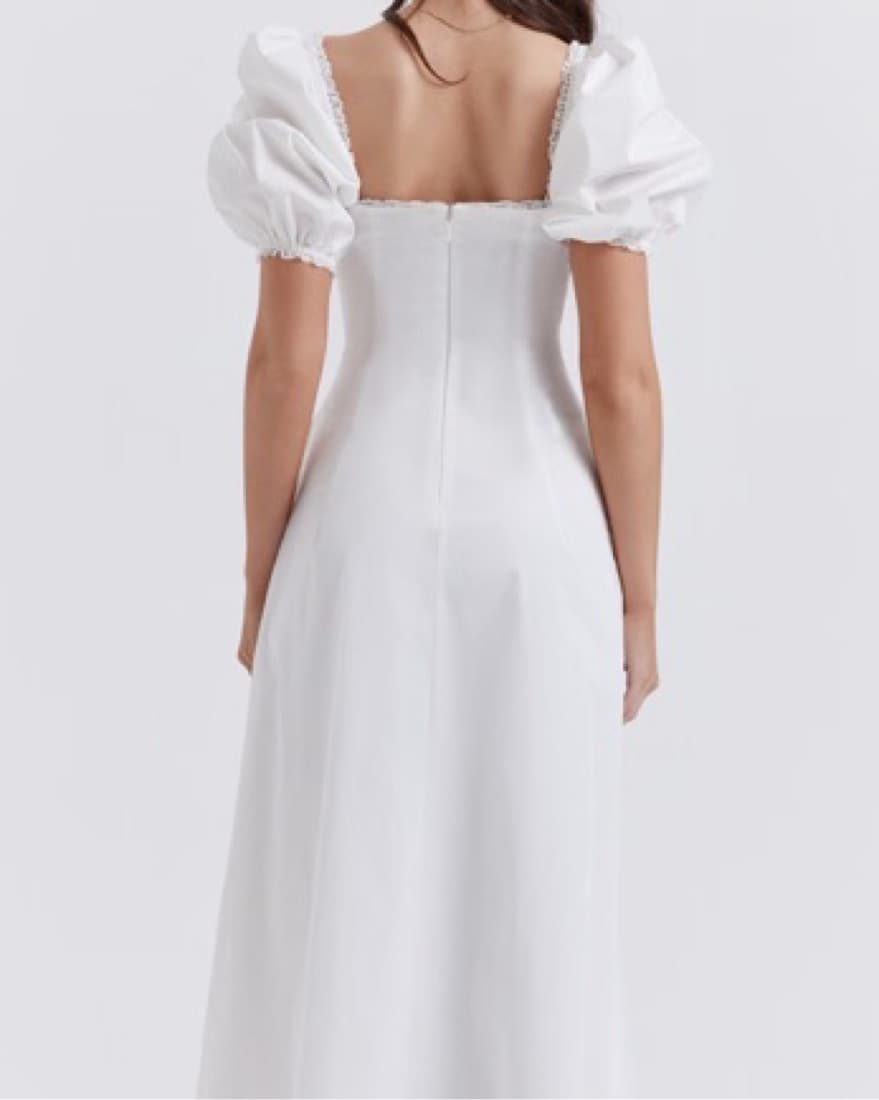 House Of CB Felizia White Maxi Dress - Image 2