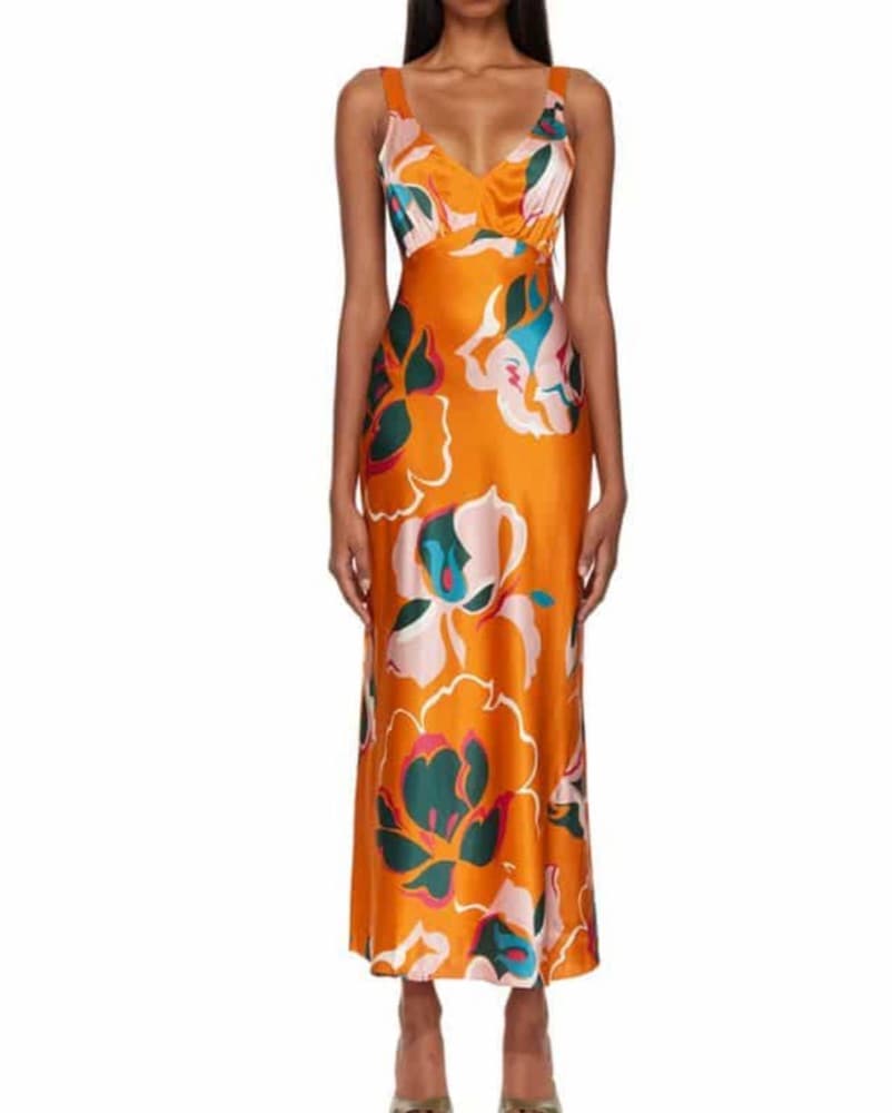 Reformation Silk Daytona Dress - Image 2