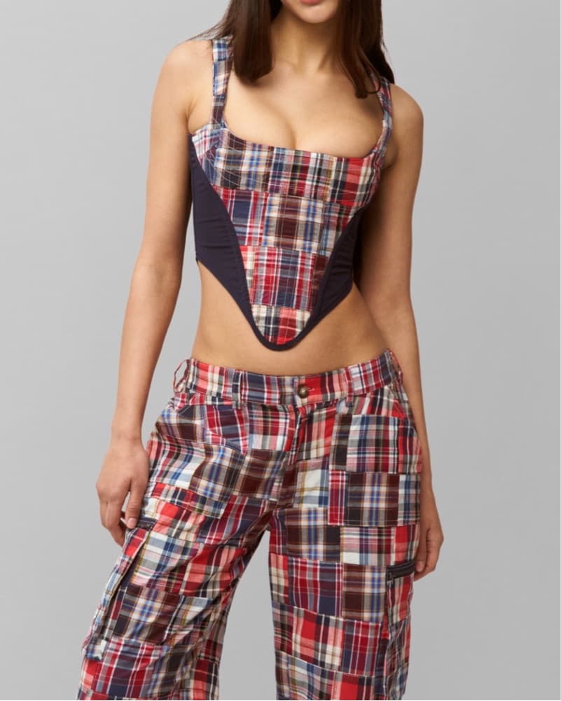 Guizio Patchwork Corset  - Image 3