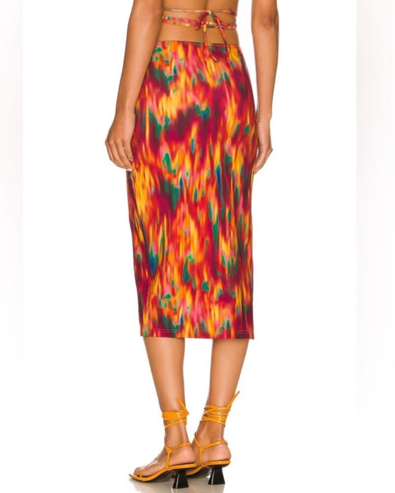 WeWoreWhat Cutout Fire Tie Dye Set - Image 3
