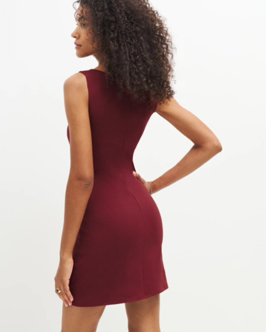 Red Reformation Dress - Image 2