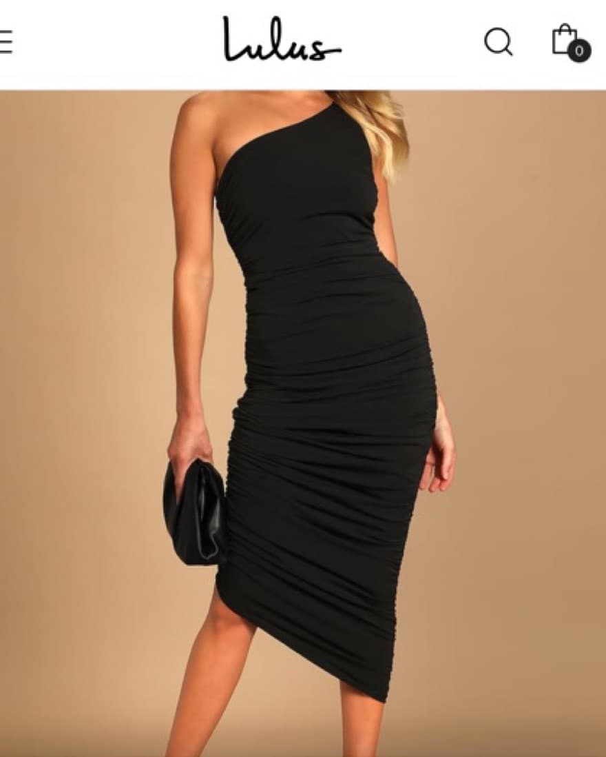 Lulus Black Dress - Image 1
