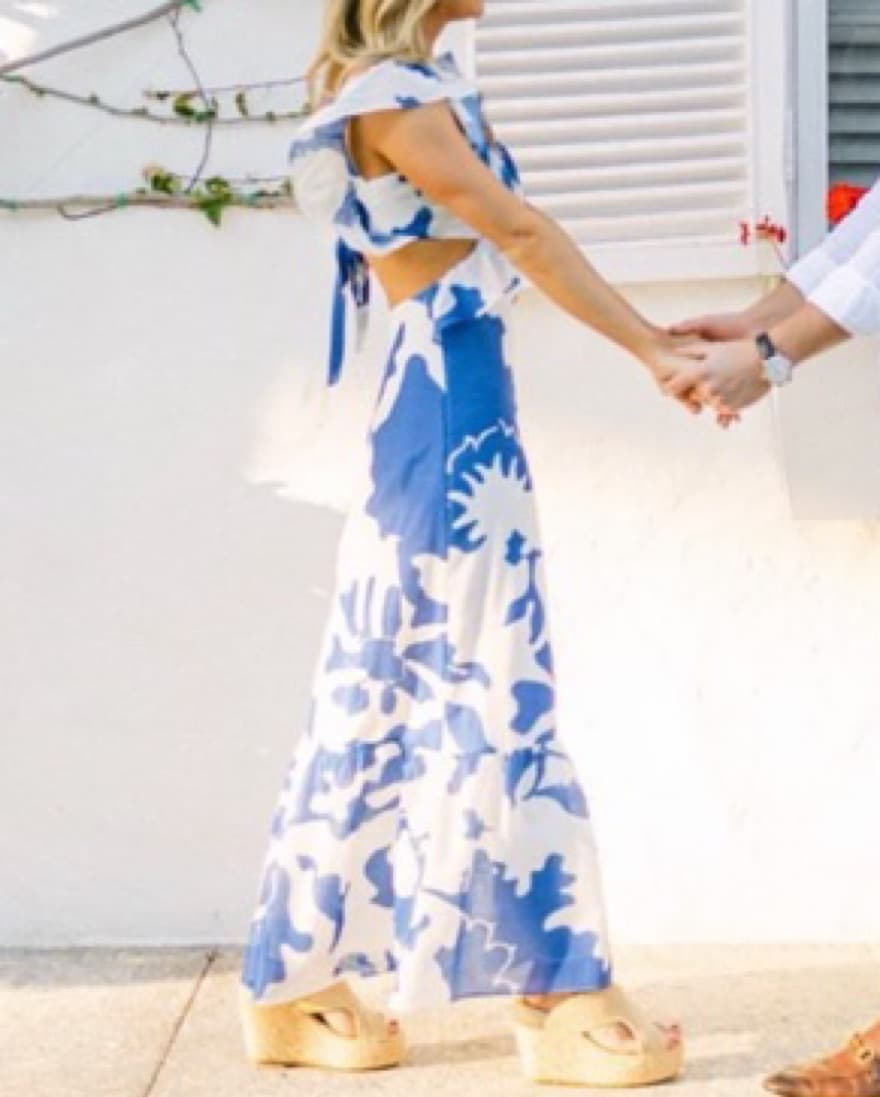 SIR THE LABEL Vivi Cut-Out Ruffled Maxi  - Image 2
