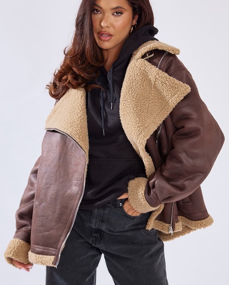 Oversized Aviator Jacket  - Image 2