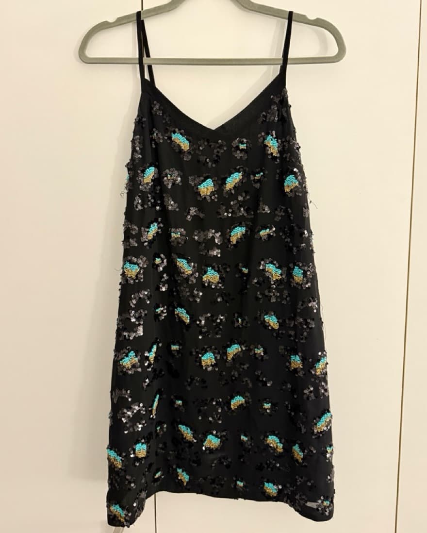 French Connection Beaded Mini Dress - Image 3