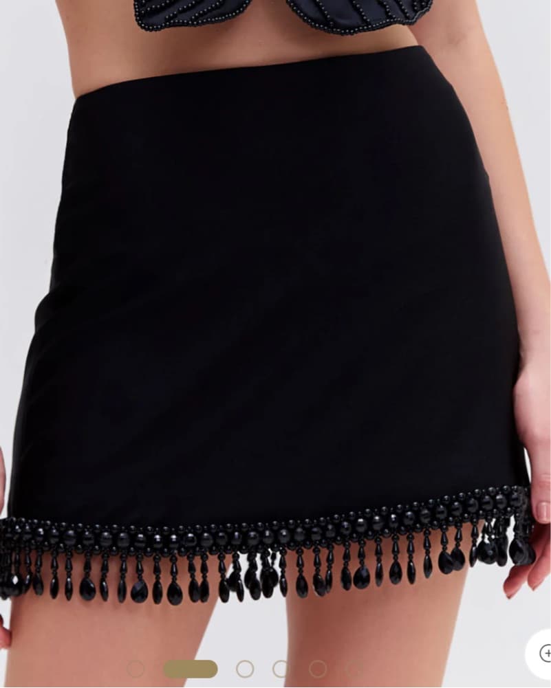 PatBO Beaded Skirt - Image 3
