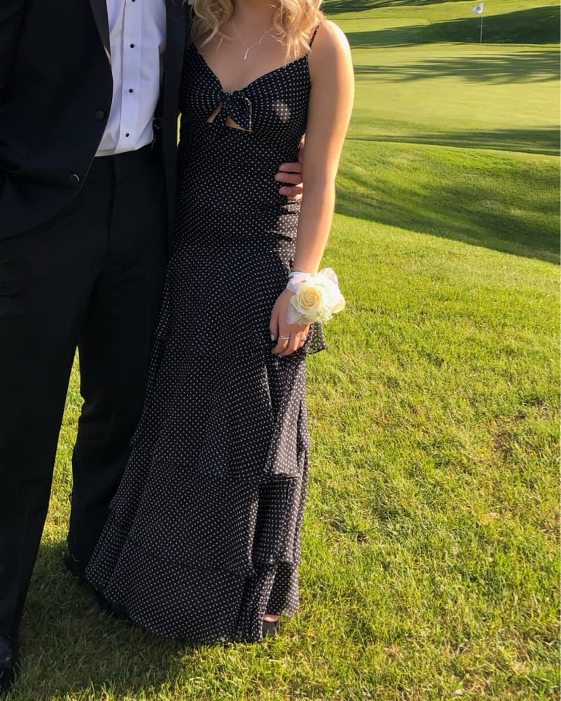 Polka Dot Revolve Dress - Image 3