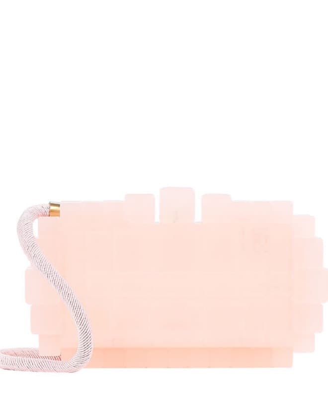 Cult Gaia Pink Clutch Bag - Image 4