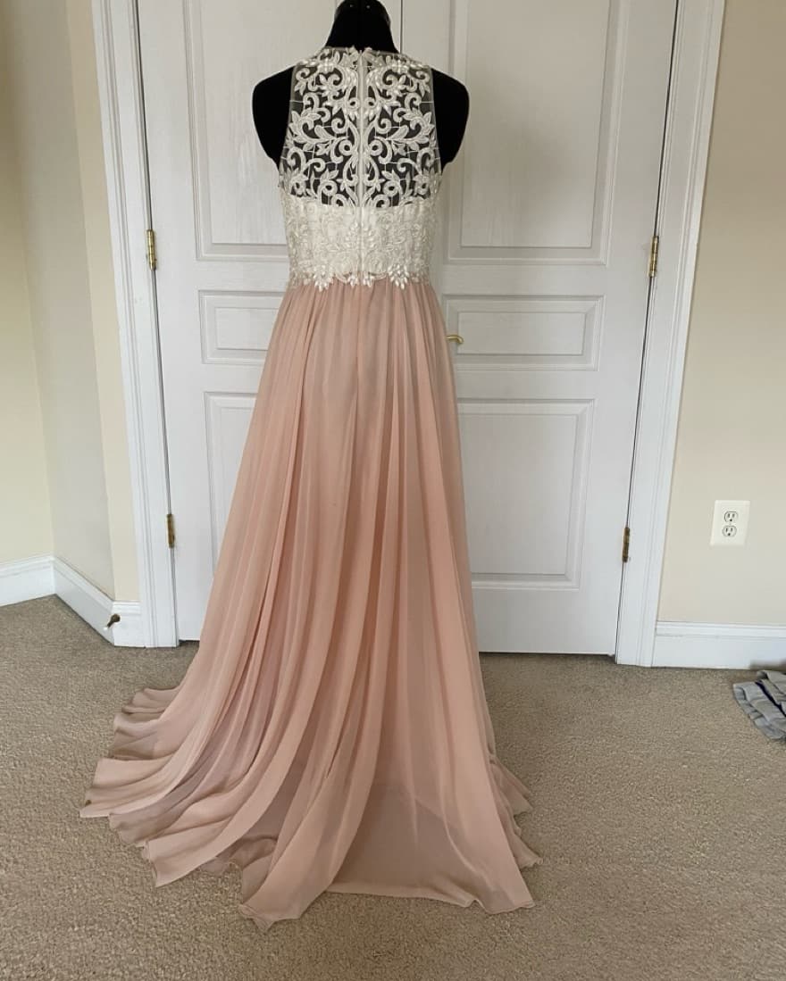 Embroidered Mash Top/Long Dress - Image 4