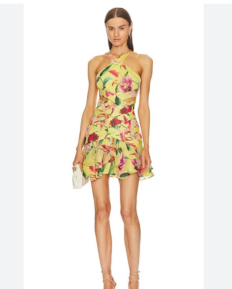 Patbo Laelia Cross Front Halter Dress - Image 1