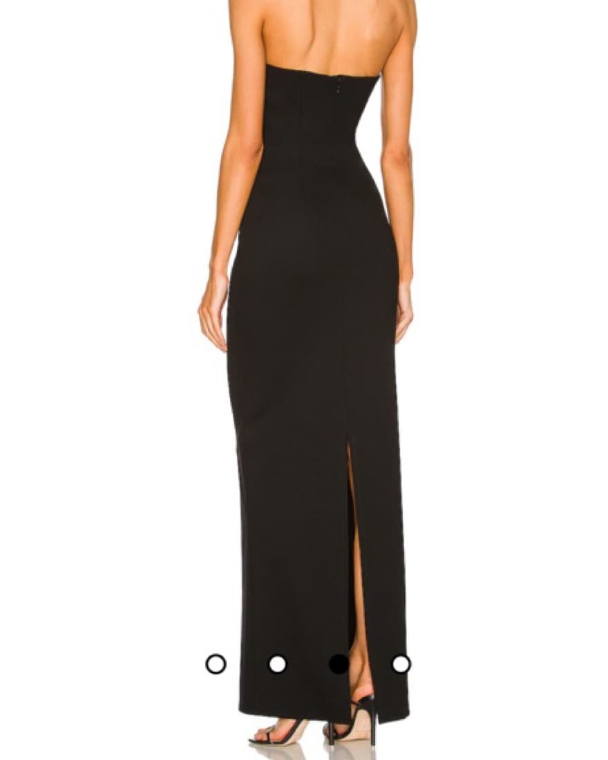 Revolve Briggs Gown In Black  - Image 3