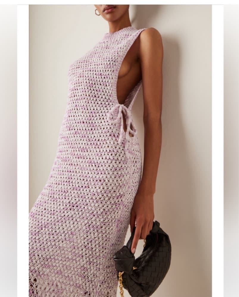 Christopher Esber Pink Swirl Maxi Dress - Image 1
