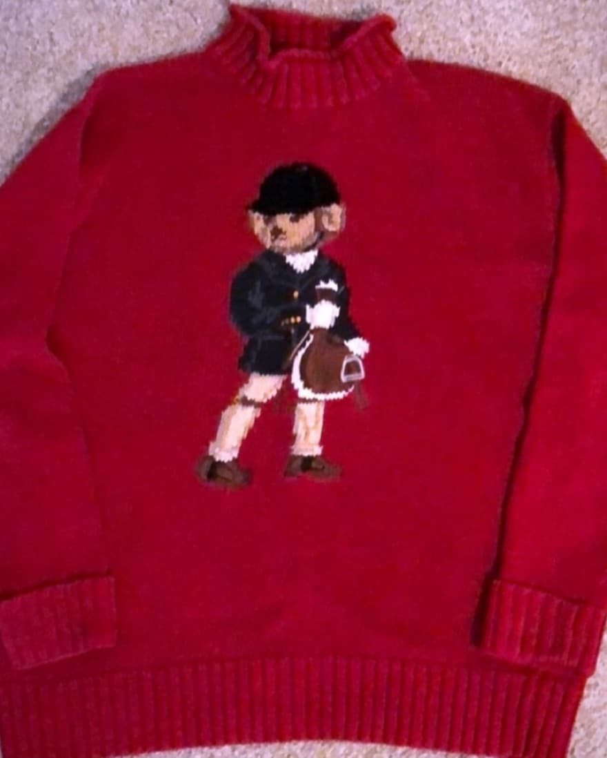 Polo Ralph Lauren Teddy Bear Knit - Image 1