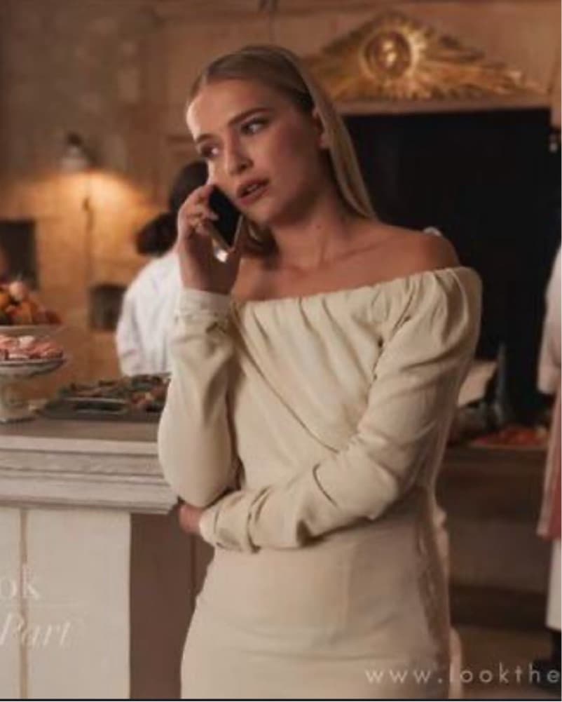 Jacquemus Off Shoulder Mini Dress - Image 4