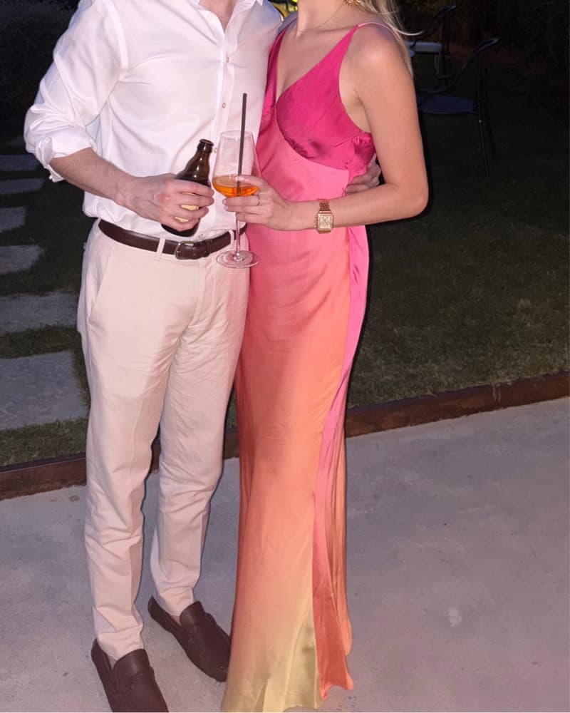 12th Tribe Sunset Sherbert Maxi Dress - Image 3