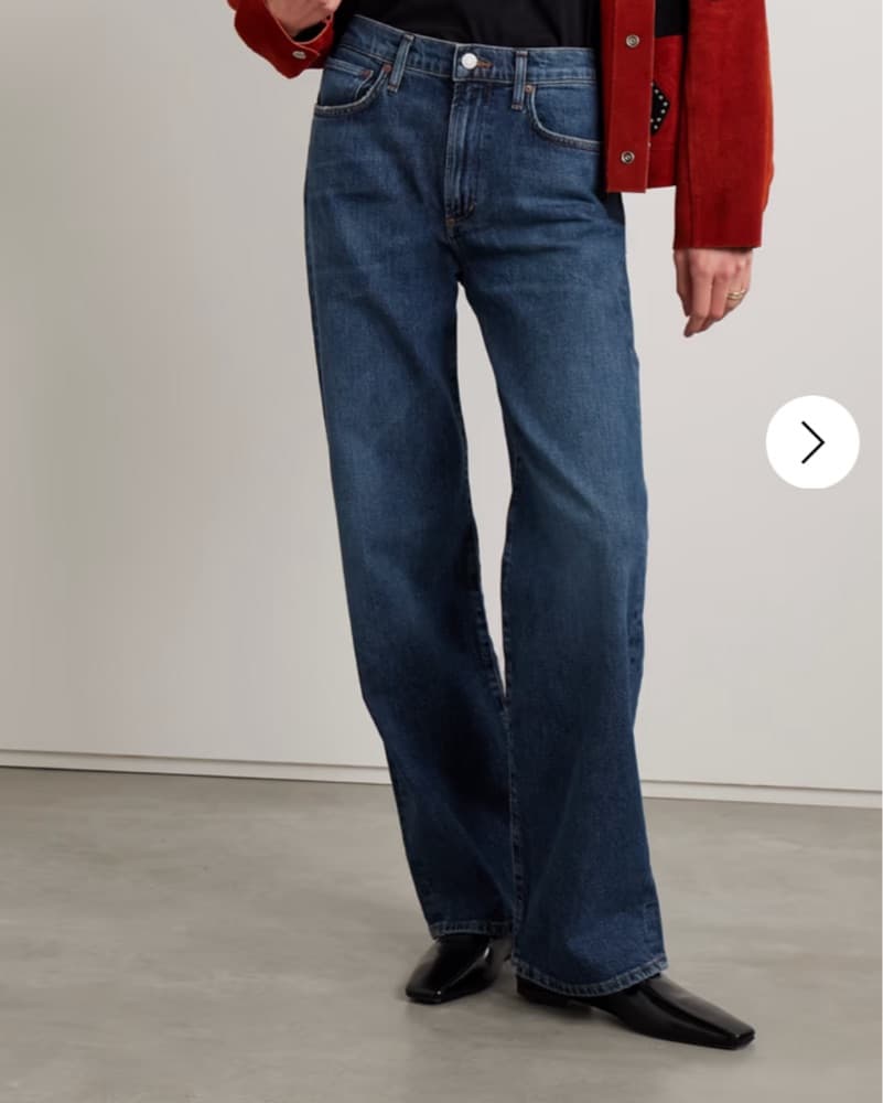 Harper Mid Rise Wide Leg Jean - Image 2