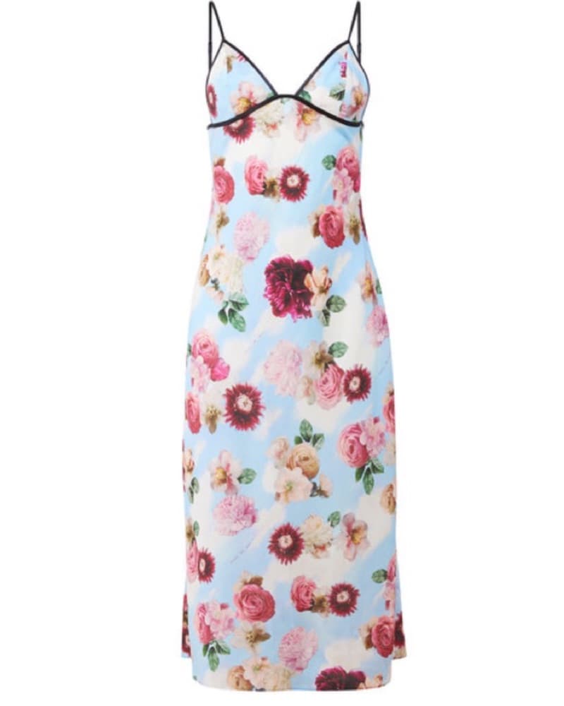 Fleur Du Mal Floral Slip Dress - Image 4