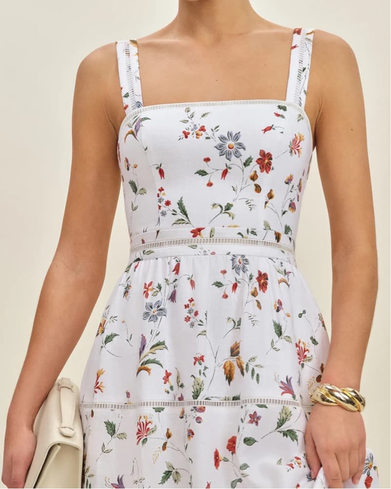 Reformation Everett Linen Dress  - Image 2