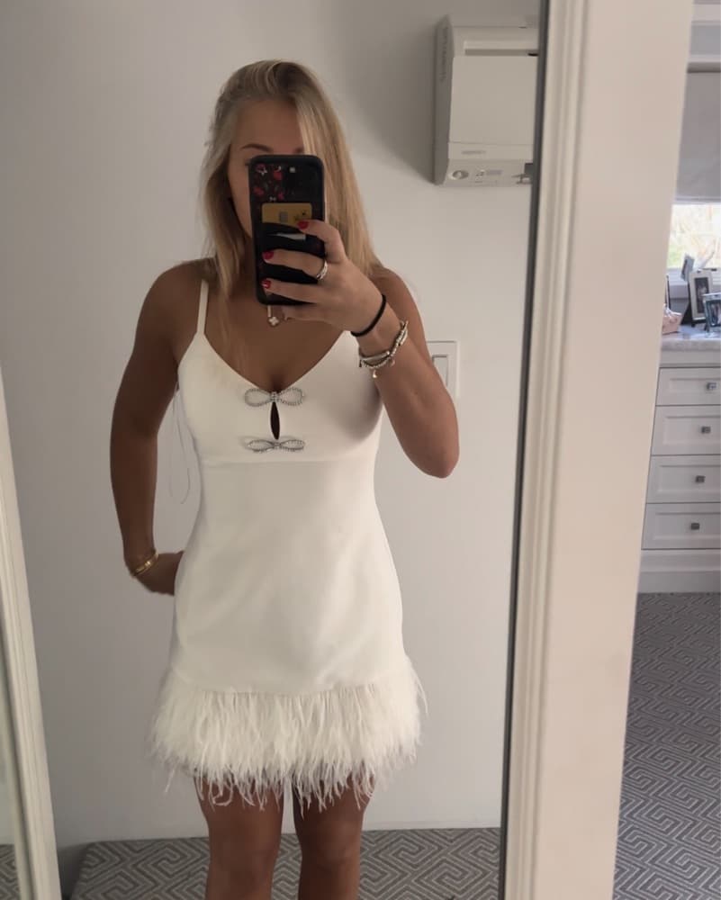 Likely Mariany Feather Dress  - Image 1
