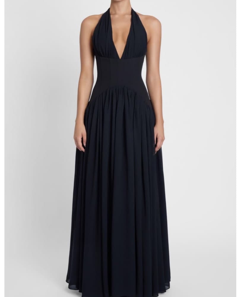 Harlowe Corset Maxi Dress - Image 1