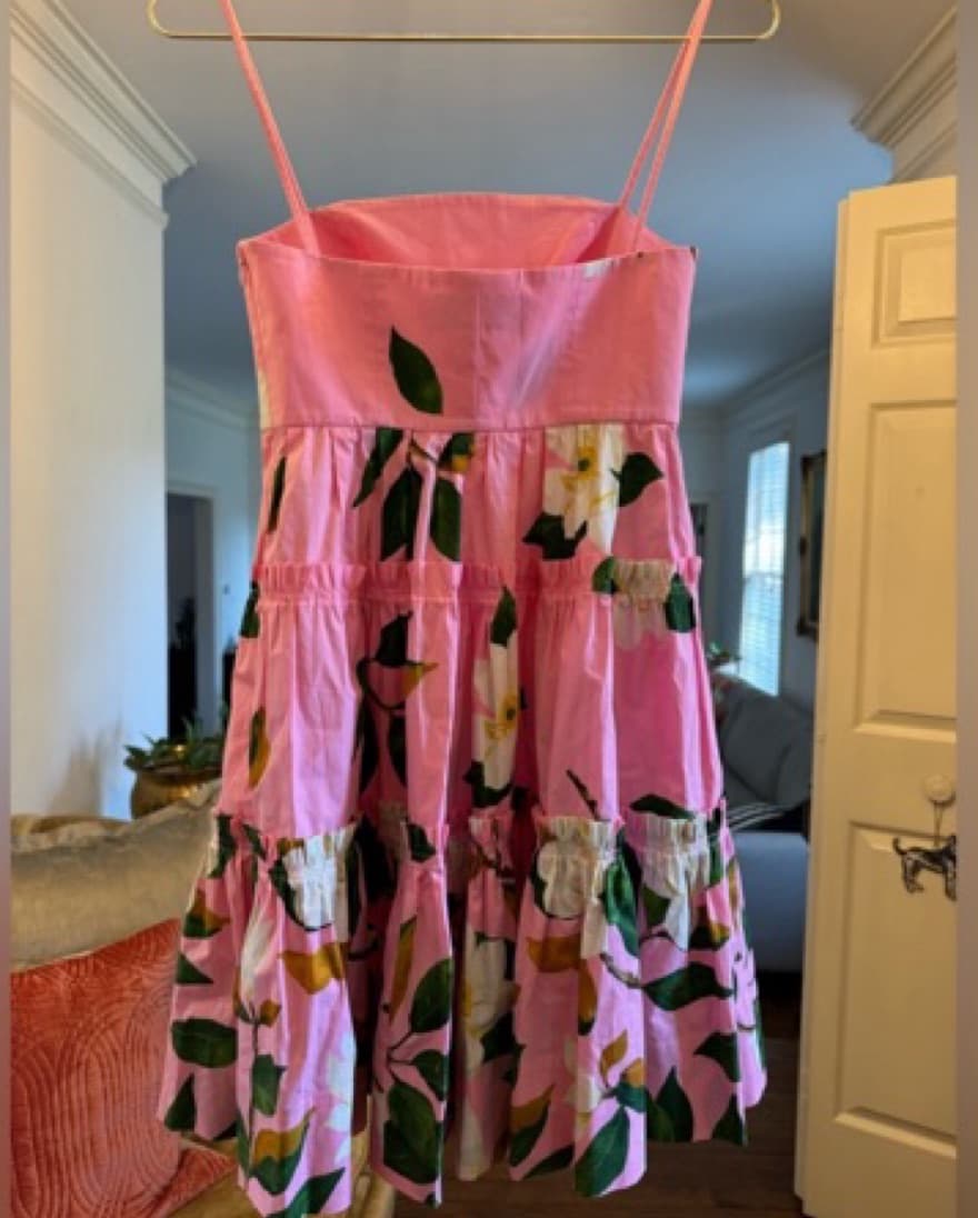 Oscar de la Renta Magnolia Poplin Dress - Image 6