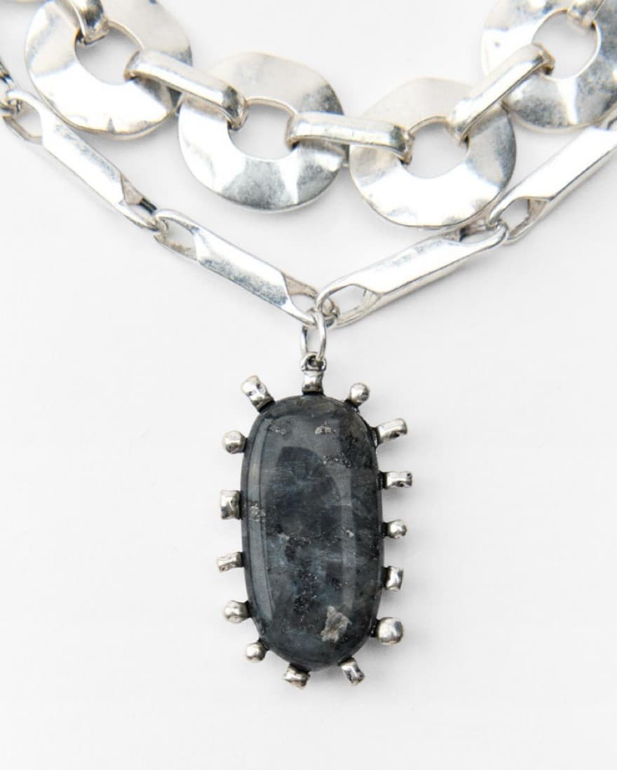 Layered Cowboy Stone Necklaces  - Image 2