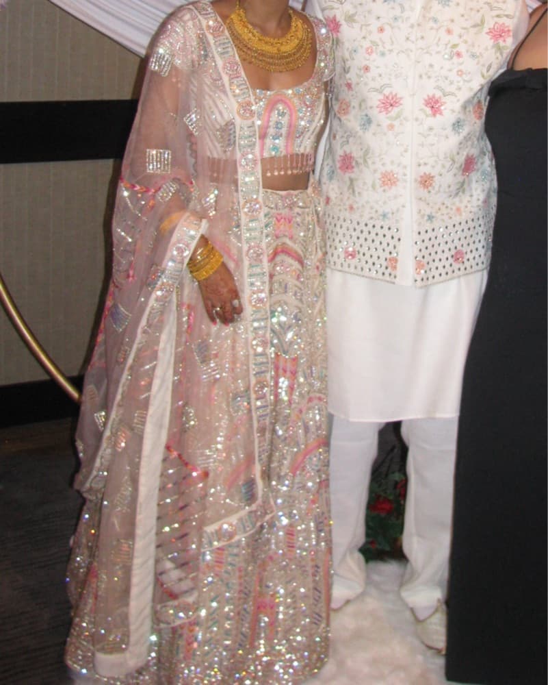 Lehenga South Asian Wedding Guest Outfit - Image 2