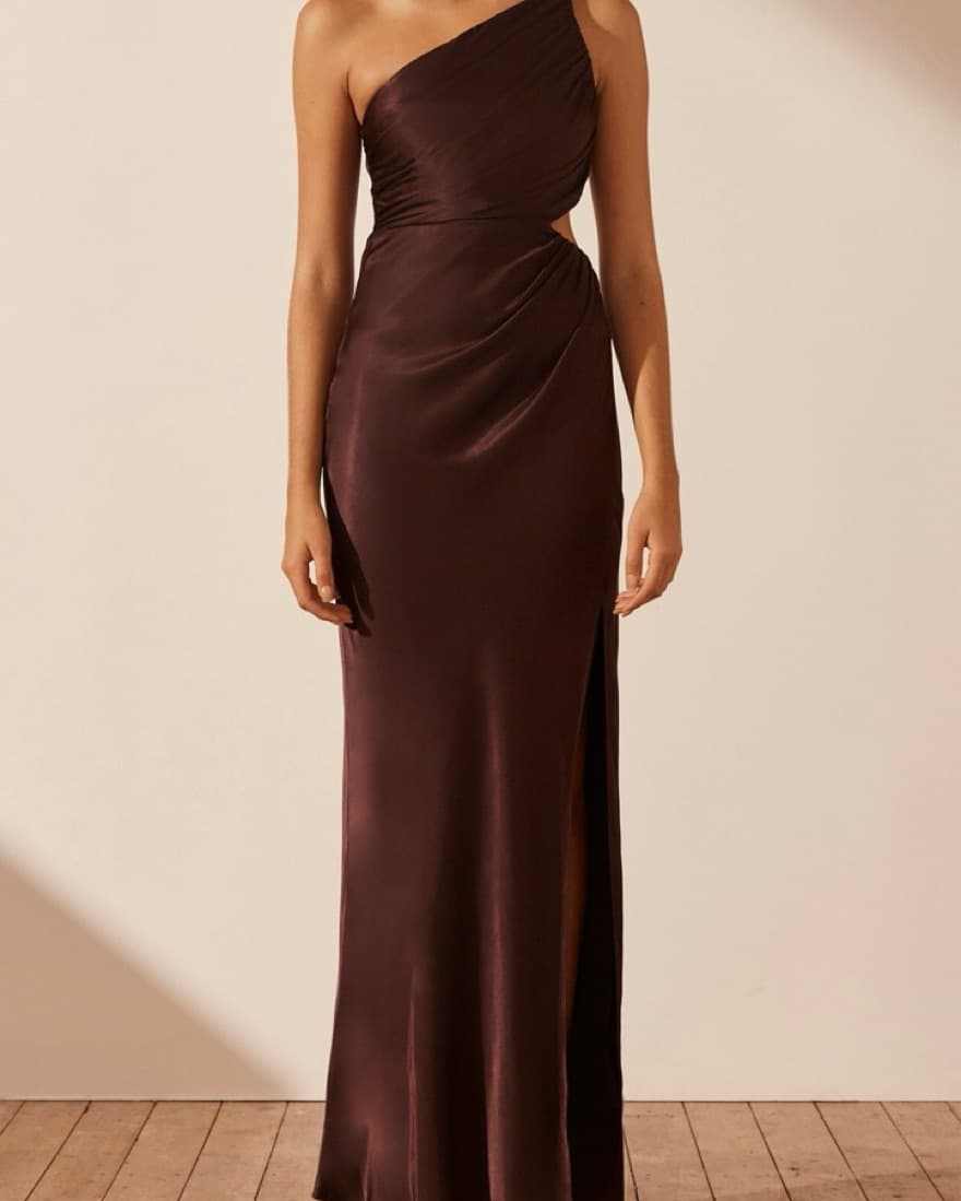 Shona Joy Assymetrical Maxi Dress - Image 1