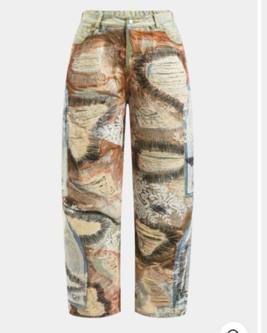 Distressed Washed out Desert Jeans  - Image 1