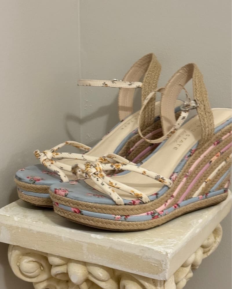 Altrd State Floral Wedges - Image 1