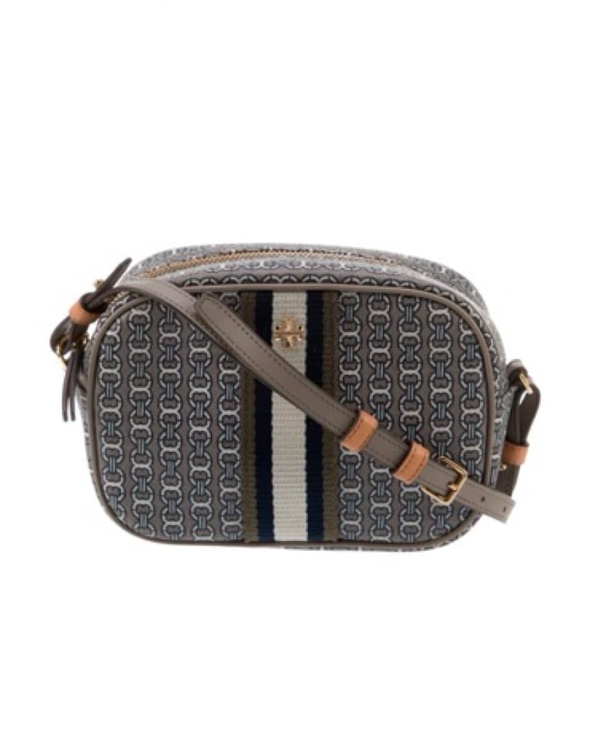 Tory Burch Brown Printed Crossbody Bag - Image 1