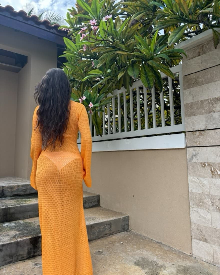 Monday Swim Crochet Maxi Dress - Image 3