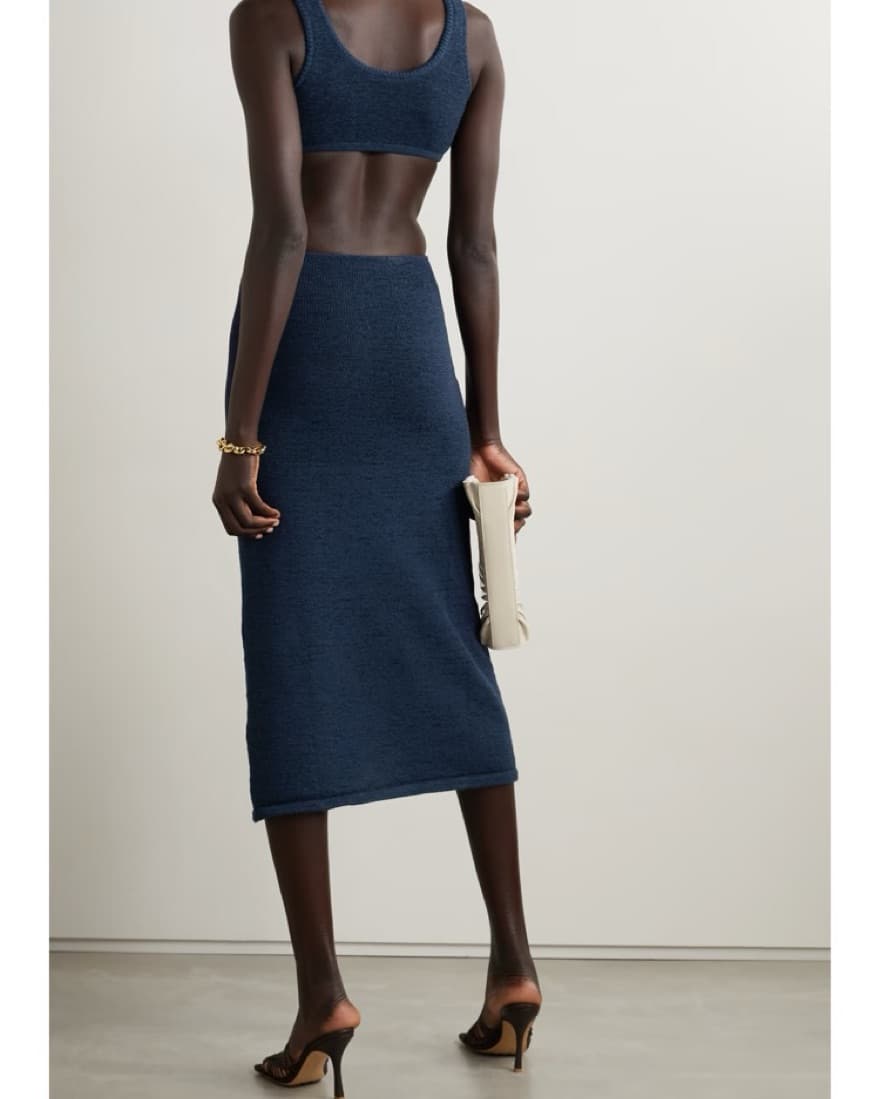 Cult Gaia Bank Cutout Knit Dress  - Image 2