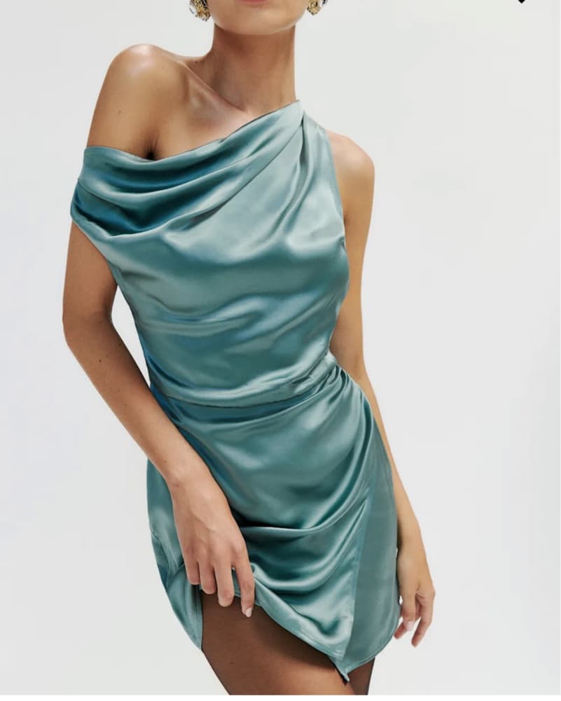 Reformation Atanis Silk Dress - Image 2