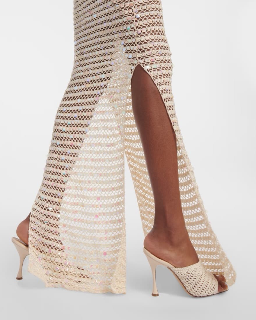 Aya Muse Sequin Maxi Dress - Image 2