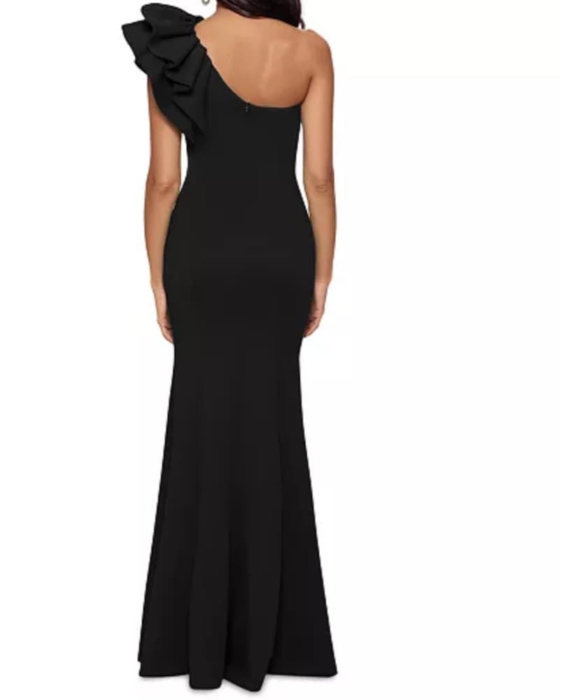 Black One Shoulder Dress - Image 2