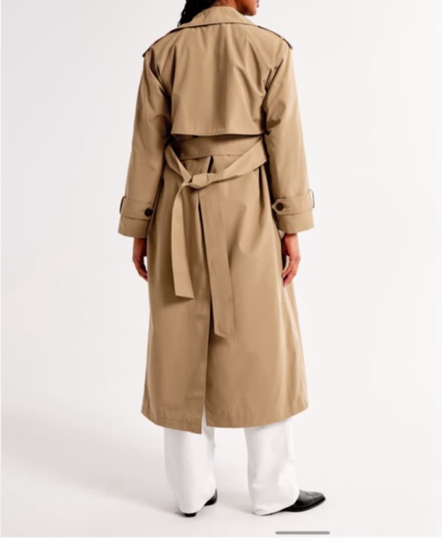 Tan Trench Coat - Image 2