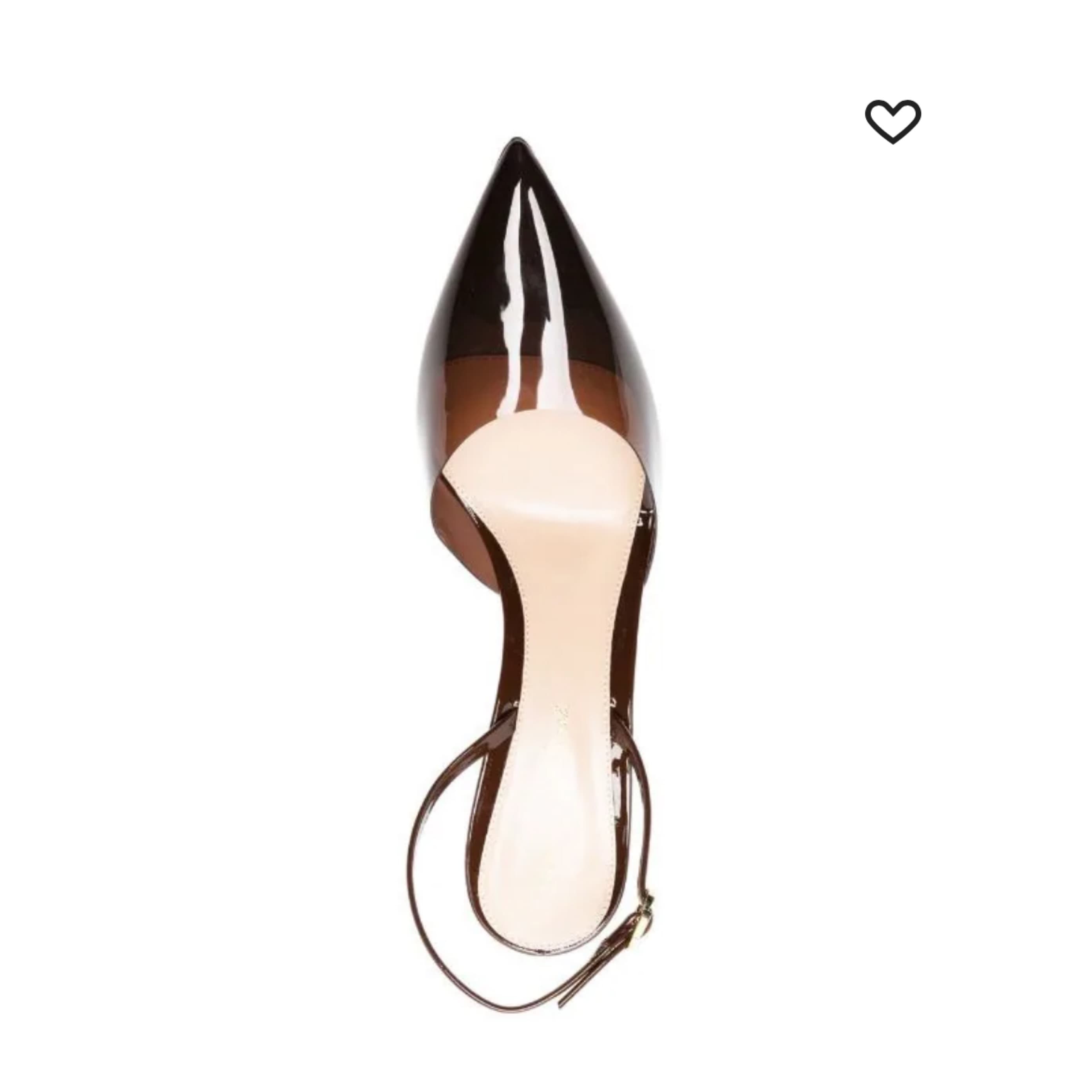 Brown Slingback Pumps - Image 4